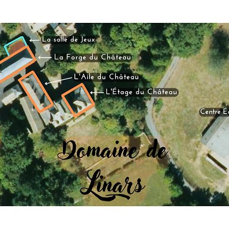 Вилла Le Domaine De Linars - L'Aile Du Chateau Le Truel Экстерьер фото